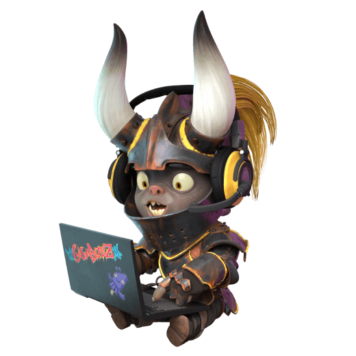 Nitrado Goblin com laptop