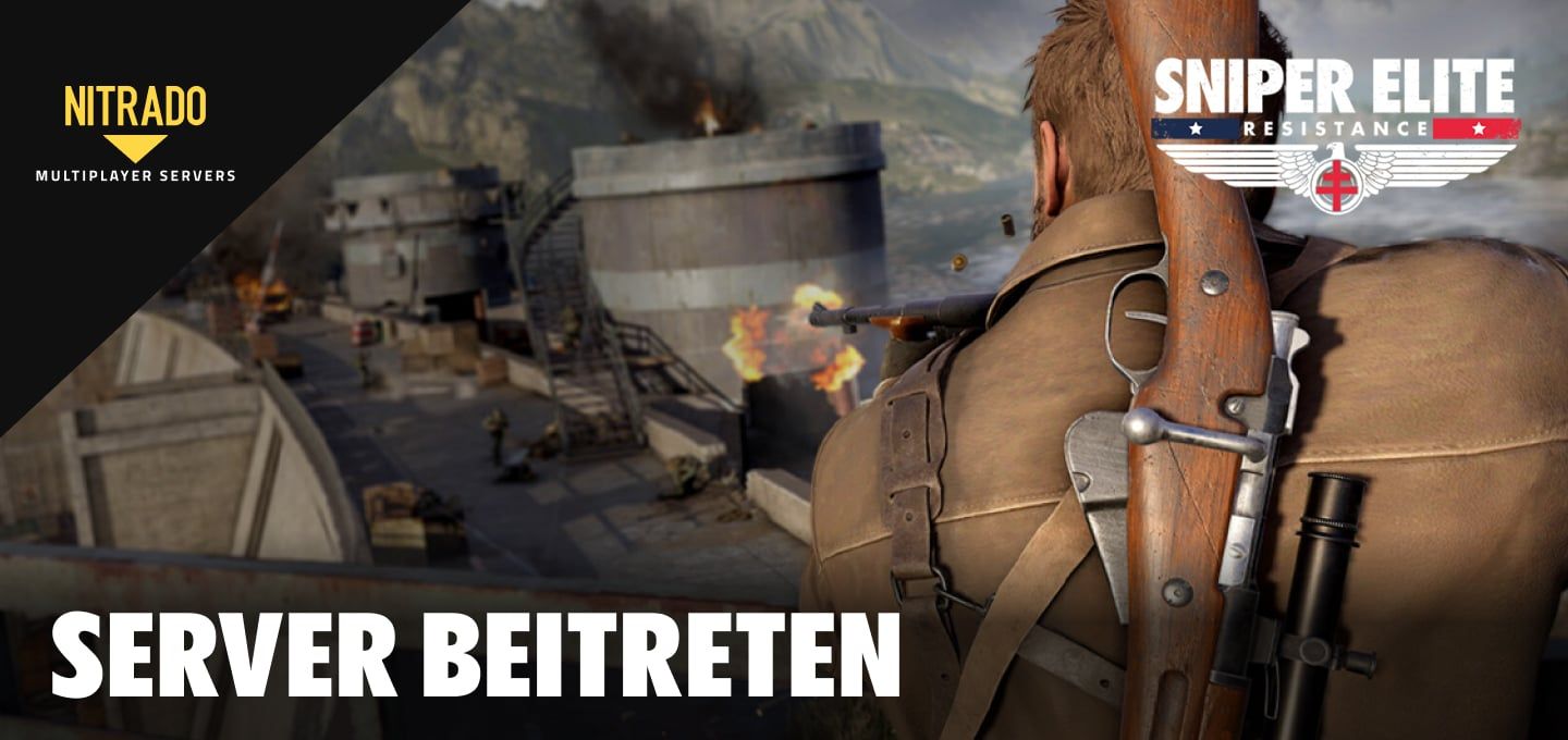 Verbinden mit deinem Sniper Elite Server