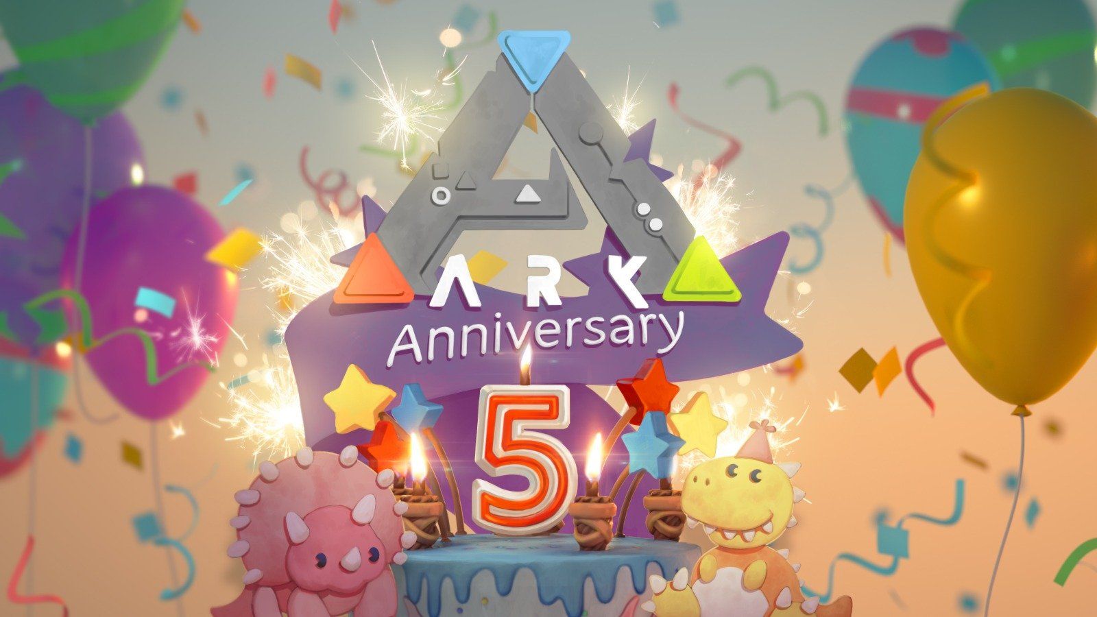 ARK: Survival Evolved - Das 5 Jahres Event und die Neue Karte Crystal Isles ist da!