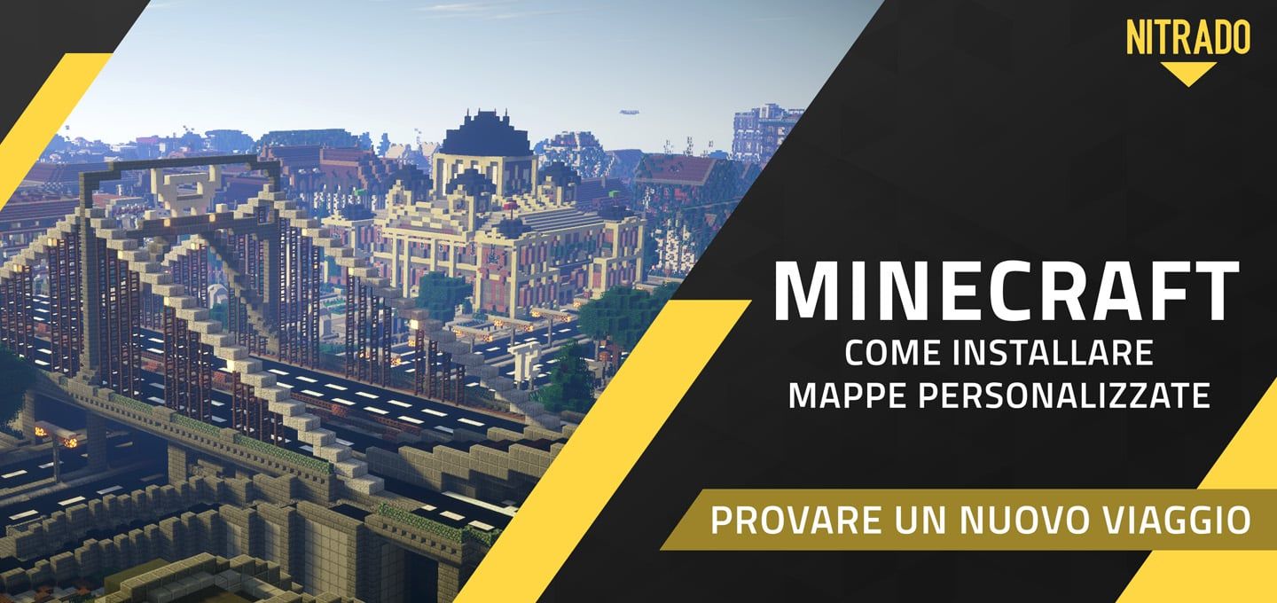 Aggiungere una mappa personalizzata al proprio server di Minecraft