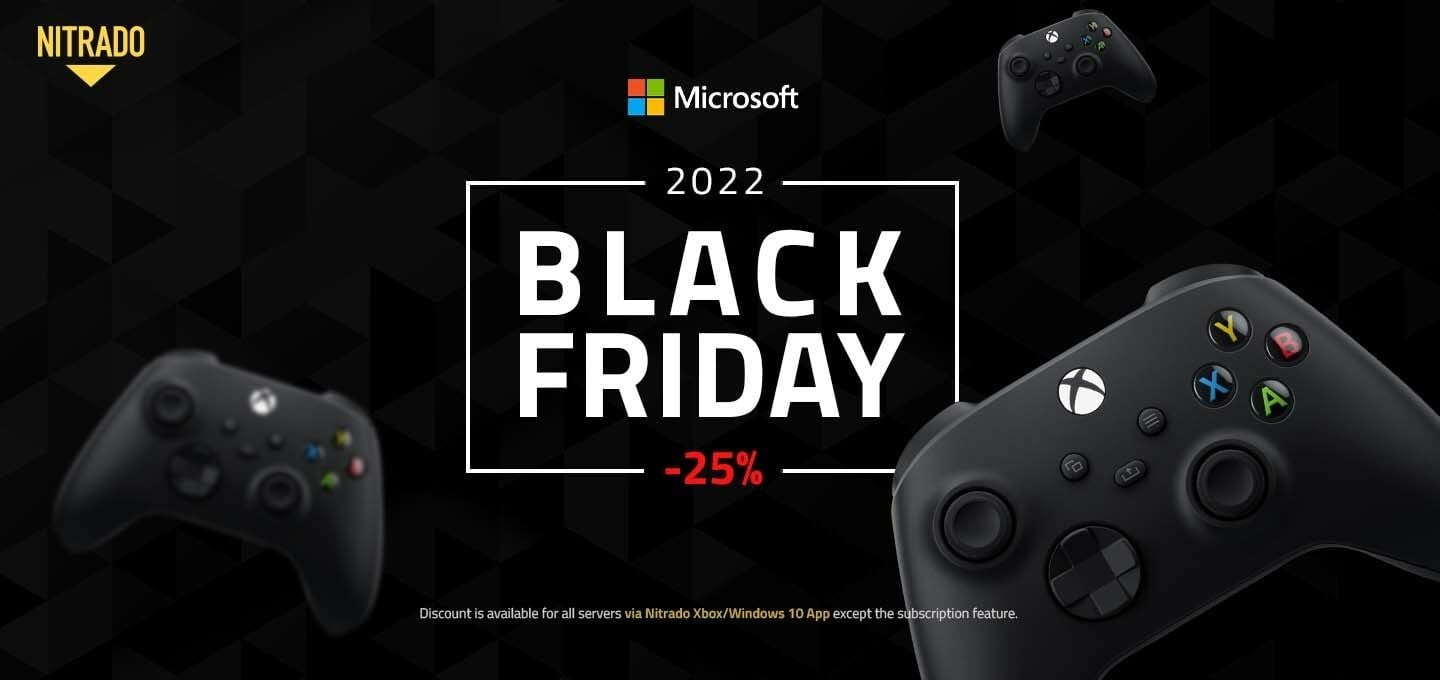 Microsoft Black Friday Sale is live! NITRADO