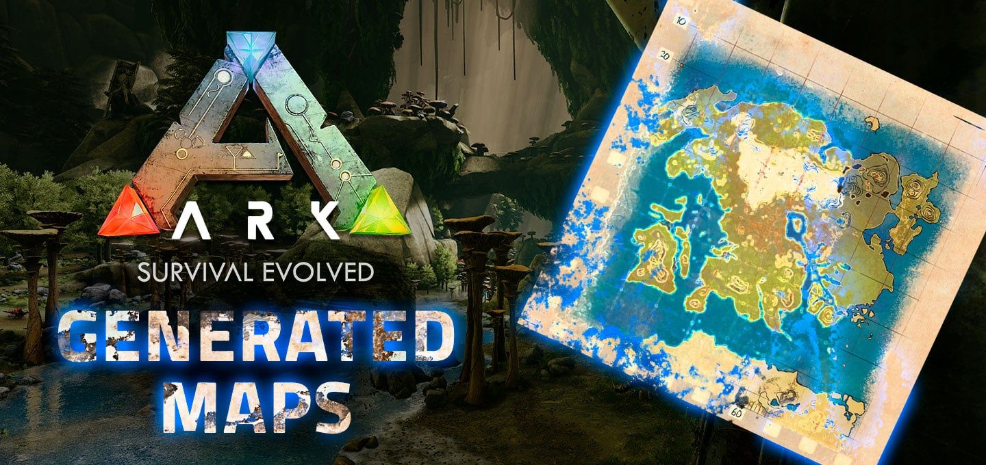 ARK: Survival Evolved マップ - プロシージャル生成されたアークのプレイ方法