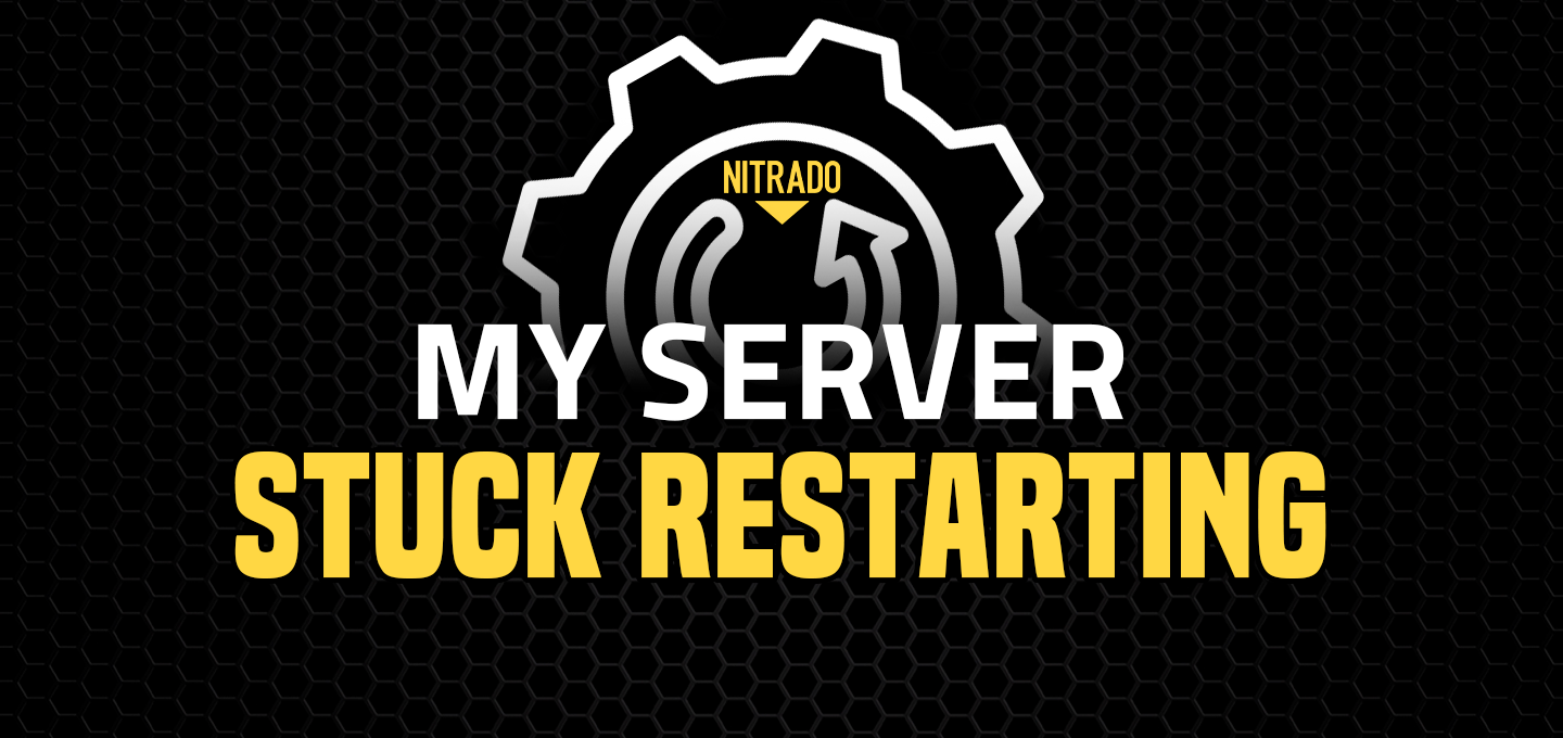 Mein Server startet nicht neu oder stürzt ab NITRADO