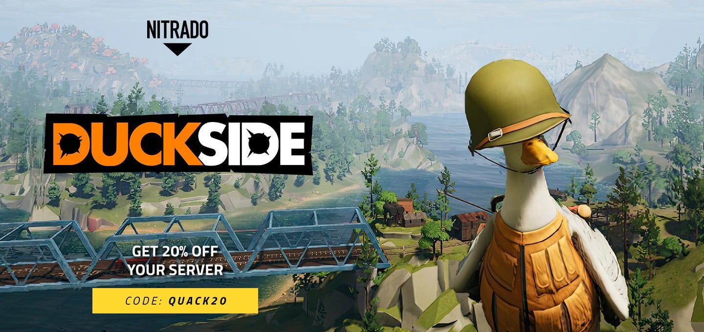 DUCKSIDE Server Hosting: Fly high with Friends!