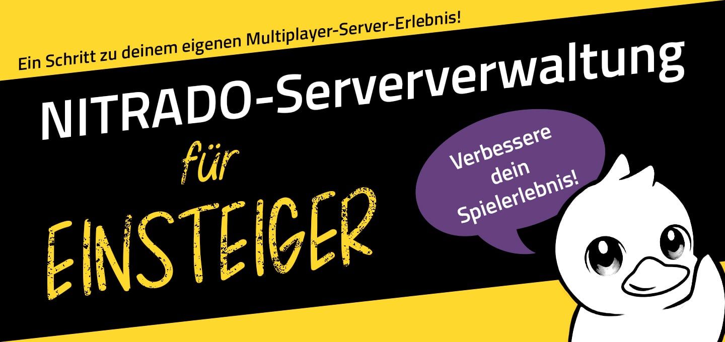 Erste Schritte mit deinem Nitrado Gameserver
