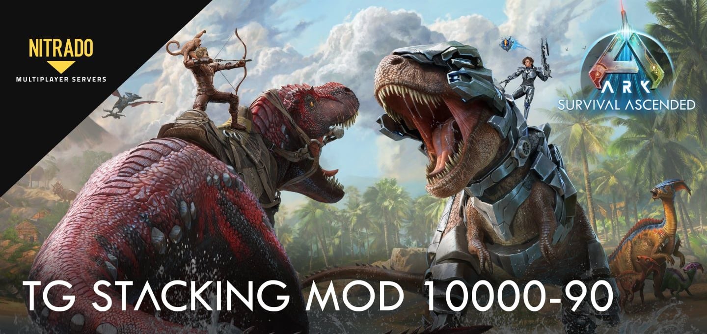 TG Stacking Mod 10000-90: Overcome Weight Limit in ARK