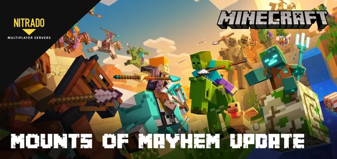 Minecraft Mounts of Mayhem Update Released